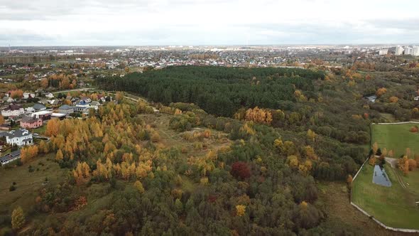 Beautiful Autumn Landscape Of The River Luchesa 15