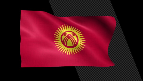 Kyrgyzstan Flag