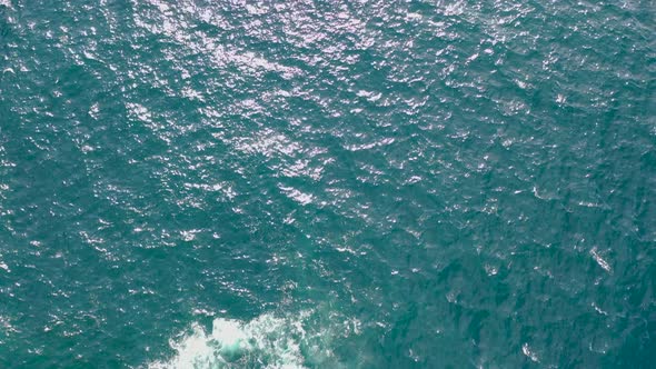 Aerial View of the Dun Briste Sea Stick at Downpatrick Head County Mayo  Republic of Ireland