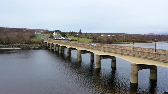 The Bridge To Lettermacaward in County Donegal - Ireland