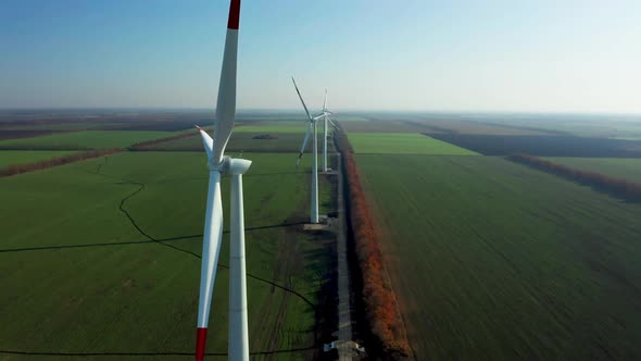 Wind Turbines Energy Production