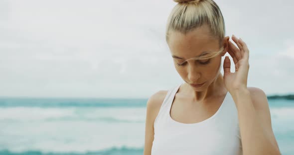 Athletic Beauty at the Beach