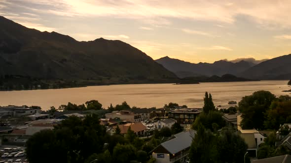 Wanaka New Zealand timelapse