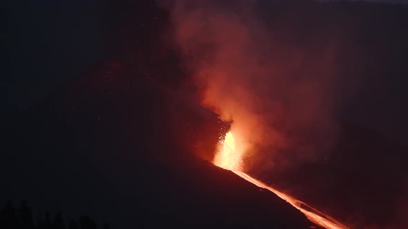 Cumbre Vieja Volcano La Palma Spain 07 4K