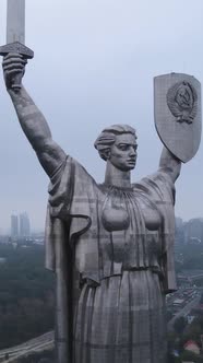 Motherland Monument in Kyiv Ukraine