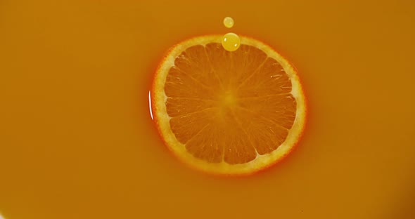 Orange Juice being poured, Slow Motion 4K