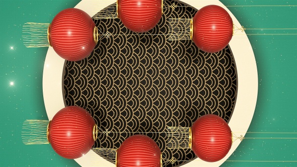 Chinese Lanterns Glitter Vertical 17 alt