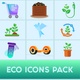 Eco Icons Pack - VideoHive Item for Sale