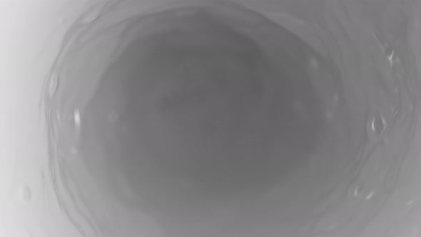 Super Slow Motion Shot of Milk Vortex at 1000 Fps.