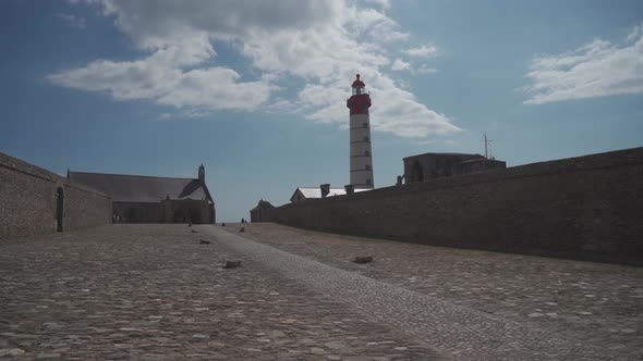 Phare De Saint Mathieu Plougonvelin Finistere Brittany France