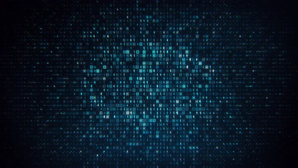 Abstract Binary Code Matrix Background