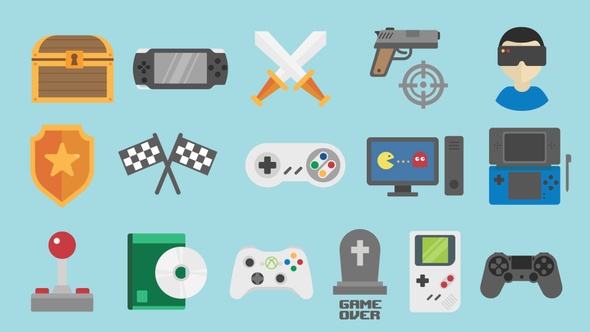 Video Games Icons Pack