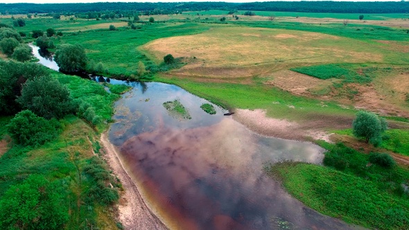 Summer River Drone