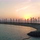 Jeddah Waterfront Beautiful Evening Aerial View - VideoHive Item for Sale