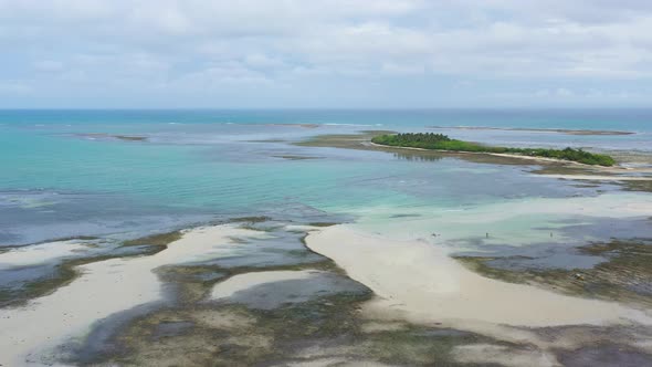 Tropical Island Tanduyong with Beach