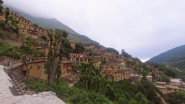 Time Lapse Masuleh Village In Iran