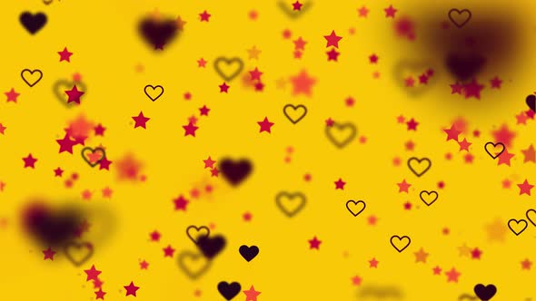 Love Particular Yellow Background