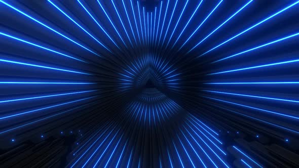 Colored Neon Cylinders Tunnel Pack alt