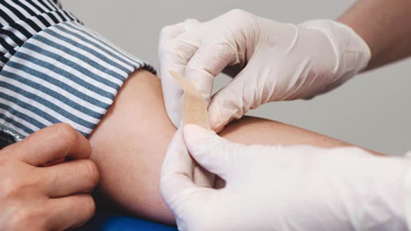 Sticking the Patch After Passing a Blood Test