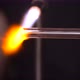 Glassblower Cut Glass And Melts It - VideoHive Item for Sale