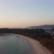 Tropical Coast Reveal Aerial at Sunset - VideoHive Item for Sale