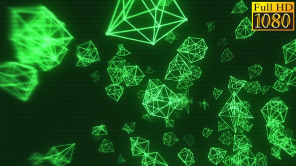 Retrowave Abstract Shapes Vj Loop Pack V3 alt