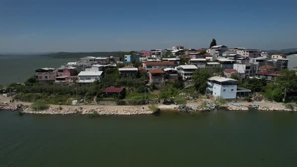 Golyazi District Drone View