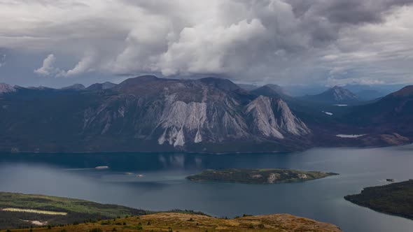 Time Lapse, Aerial View Canadian Nature