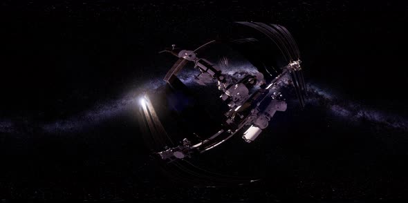 ISS in Virtual Reality 360 Degree Video alt