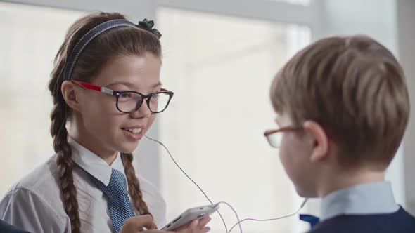 School Friends Having Fun at Recess alt