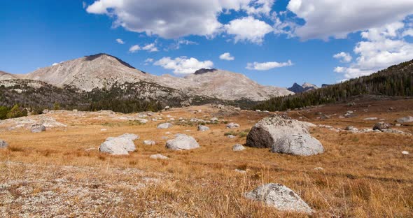 Mount Washakie - Wind River Range - Wyoming - Time lapse