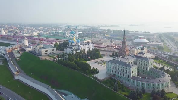 Kazan Kremlin with the Kul-Sharif Mosque