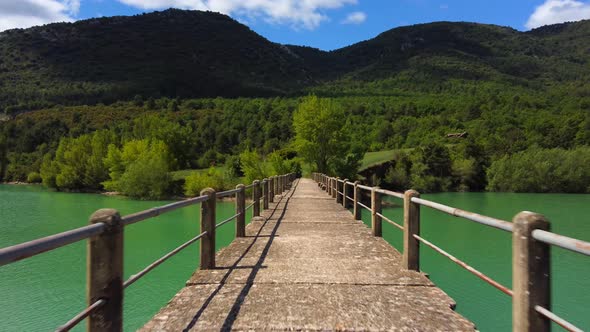 Crossing The Bridge Over The Reservoir