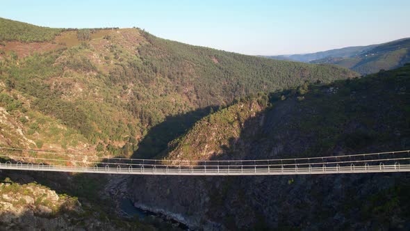 Amazing Suspension Bridge.  516 Arouca, Portugal