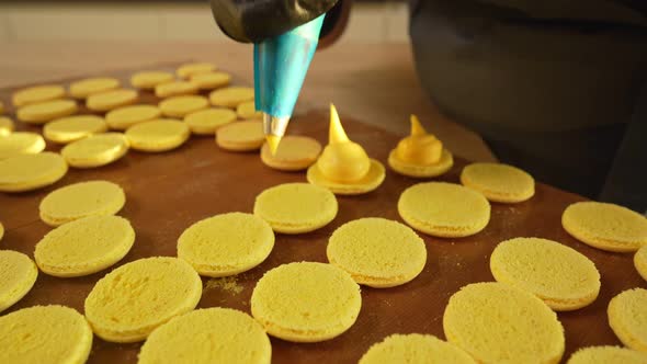 Process Of Making Macaroon at Home