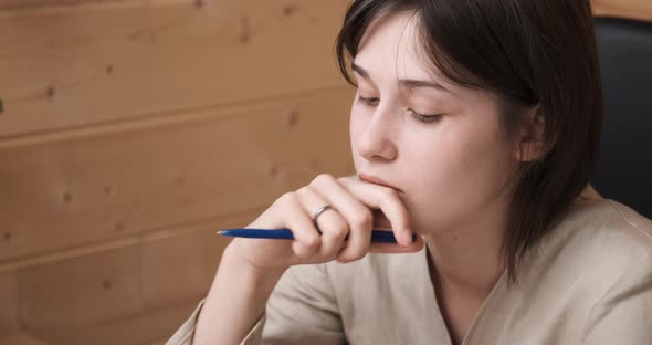 Young Frustrated Woman Feeling Despair and Stress Pain and Depression