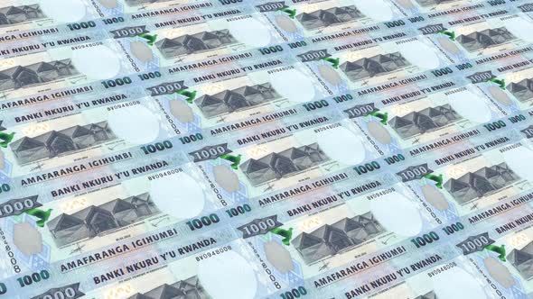 Rwanda Money /1000  Rwandan Franc 4K