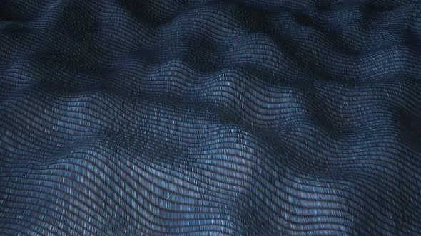 Blue Wave Fabric