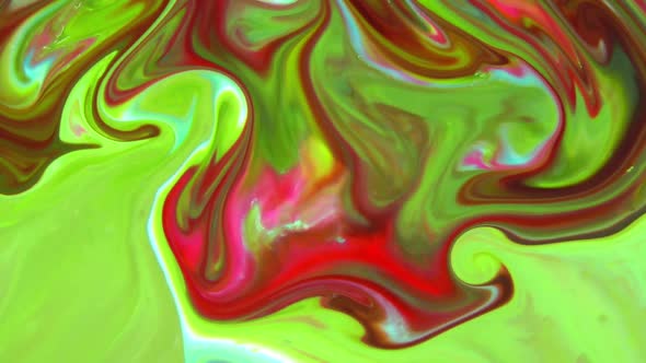 Pattern Colour Paint Liquid Art Concept Texture