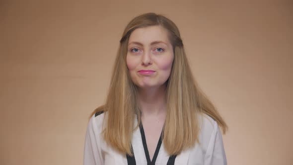 Portrait Of A Smiling Girl