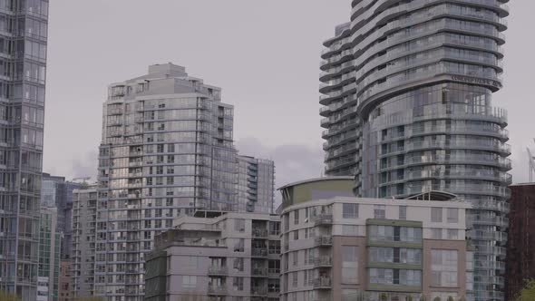 Buildings in a Urban Cityscape