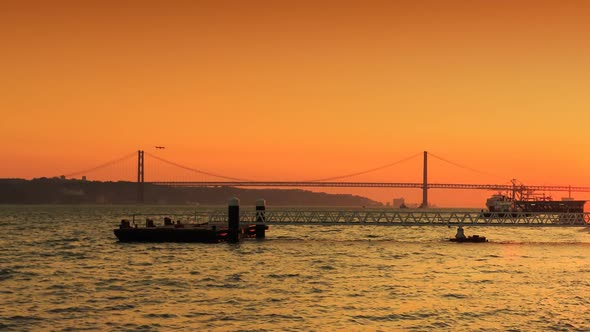 Ponte 25 de Abril, Lisbon, Portugal