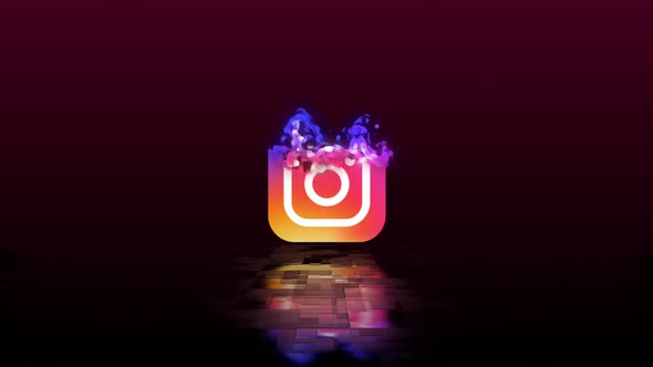 Instagram icon Animation 4K