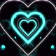 Heart Neon Tunnel 02 4k - VideoHive Item for Sale