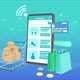 Ecommerce Shopping App Animation Video. Online Store, Shopping, Fast Delivery. Mobile shoppin app. - VideoHive Item for Sale