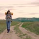 Woman Traveler Traveling with Phone in Summer - VideoHive Item for Sale
