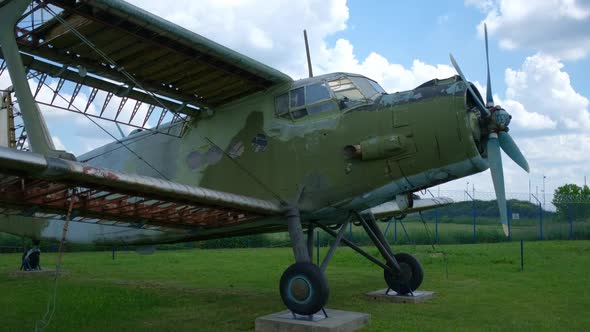 Openair Exhibition of Old Military Transport Aircraft