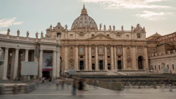 Vatican City Hyperlapse Rome Italy