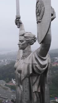 Motherland Monument in Kyiv Ukraine