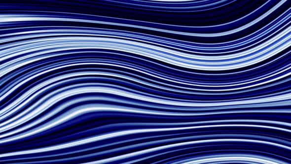 Fantasy Creative Coloring Curve Smooth Line Wavy Abstract Background Motion Video